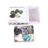 Yase japanese gift box gemstone sample rock stone material gift box minerals from the world gift box jewelry yiwu suppliers