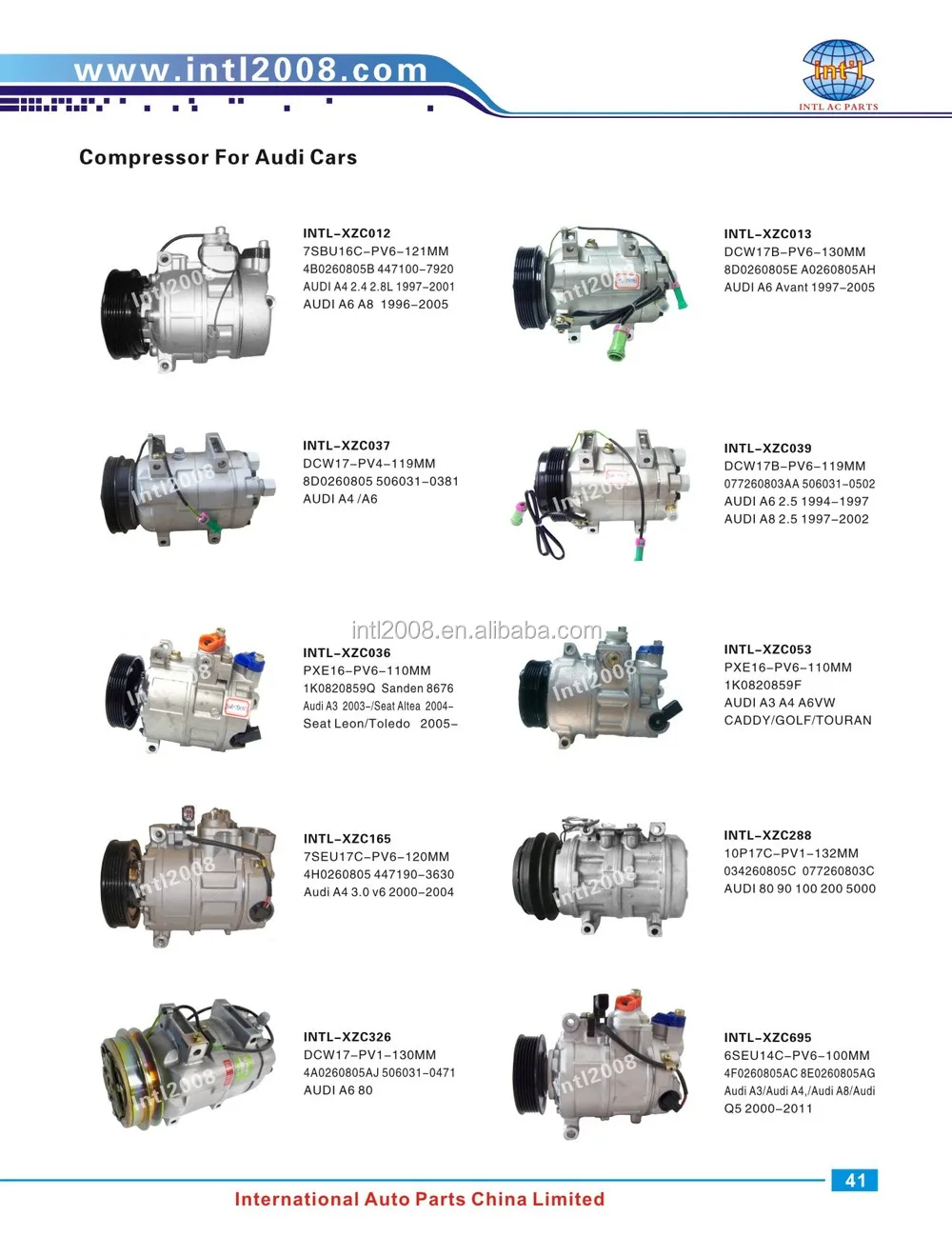Denso 10P15E For Porsche 924 944 968 2.5L 2.7L 3.0L L4 1981-1995 A/C Compressor 471009750 472004162 94412600800 94412600801