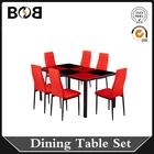 Dining Set Glass Metal Kitchen Dining Set With Marble Top Glass