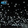 White light black led curtain for wedding stage backdrop for dj booth display from lights