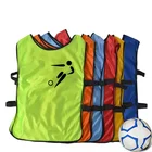 Voetbal & Voetbal Training Vest Slabbetjes reversible soccer wear training vests football bibs with number