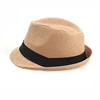 Panama Straw Summer Fedora Beach Trilby Sun Hats For Men