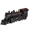 Antique Old Locomotive Model Collection Holiday Gifts Ornaments Home Decoration Pieces Vintage Resin Train Figurine