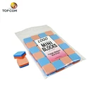 Sponge Nail Buffer Block Sponge Board Foam Nail File Mini Blocks 1 Inch 24 Pcs Orange Blue Shinning Mini Nail Buffer Block