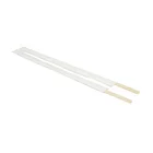 Individual paper wrapped portable wooden coffee sticks stirrer