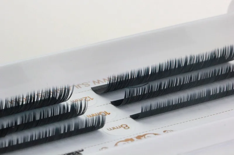 Private Label 0.10/0.15/0.20mm Ellipse Flat Lashes for Eyelash Extensions