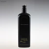 With Stopper Matte Surface 750ml Black Glass Wine Bottle