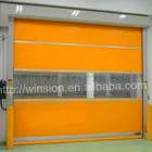 Sliding roller electric plastic high speed door