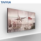 55 inch android lcd advertising display super narrow bezel 3x3 lcd video wall with video wall controller