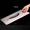 Food Grade Vegetable Meat Durable Chopping Block Double Sides SS 304 Stainless Steel Metal Chopping Cutting Board