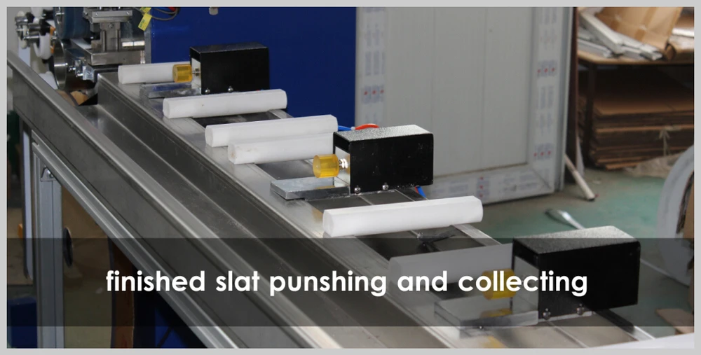 Automatic aluminum blind slat forming cutting punching machine