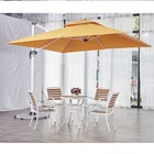 Outdoor Garden Aluminum Waterproof Cantilever Sunshade Umbrella