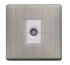Metal N Range- British Standard coaxial socket, single outlet or twin outlet