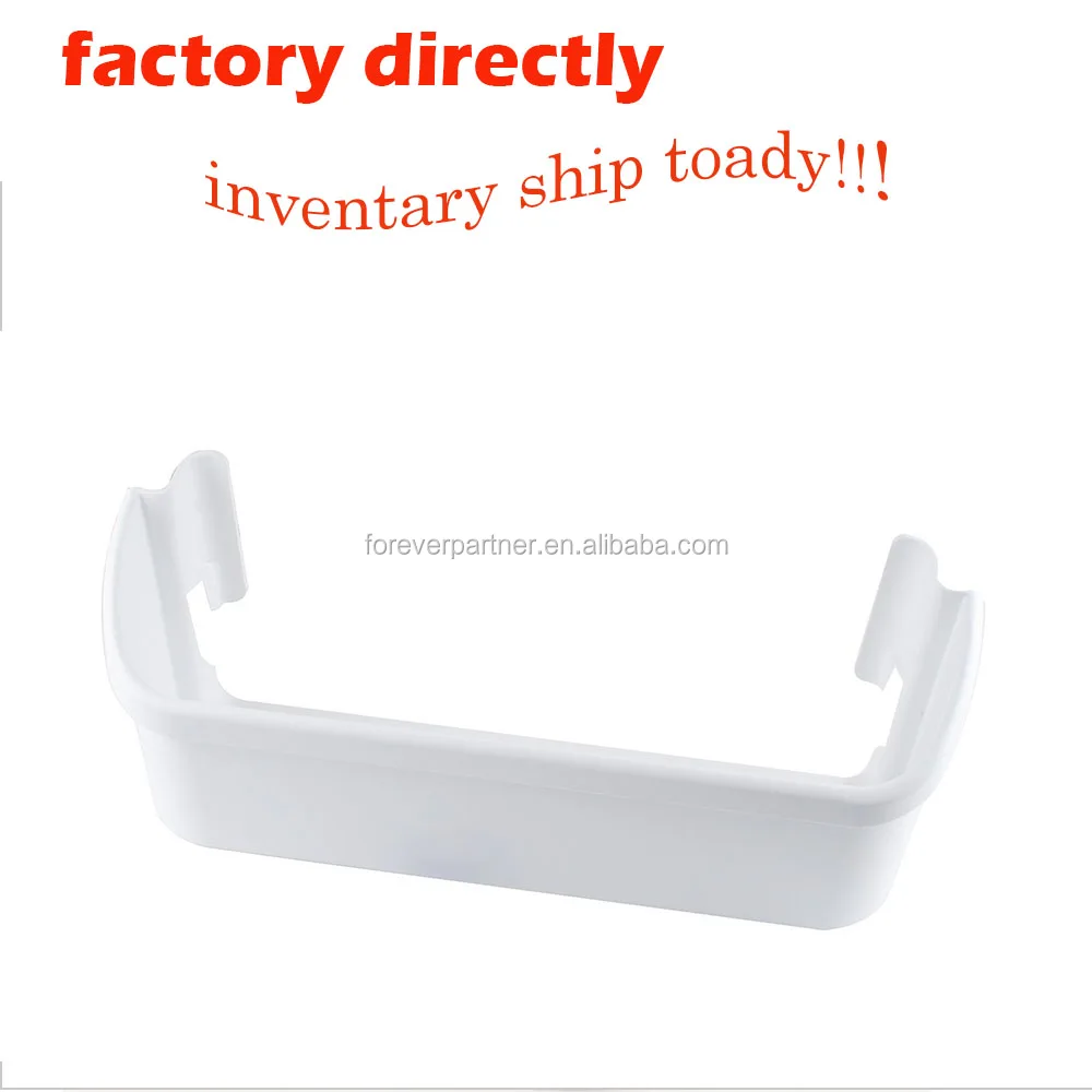 Replacement 240323001 Refrigerator White Door Shelf Bin Frigidaire