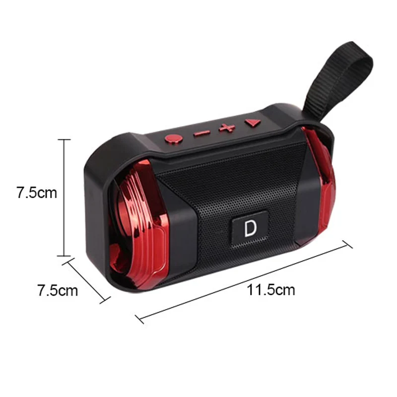 Amazon Best Seller Outdoor Portable Wireless Portable Mini Bluetooth Speaker With FM Radio and TF Card - ANKUX.COM