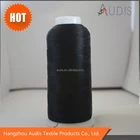 Black color rayon viscose embroidery thread