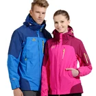 2019 pelliot OEM wholesale fashion clothing women 3 in 1 waterproof jacket for climbing