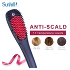 LCD temperature display safe brazilian flat iron hair straightener