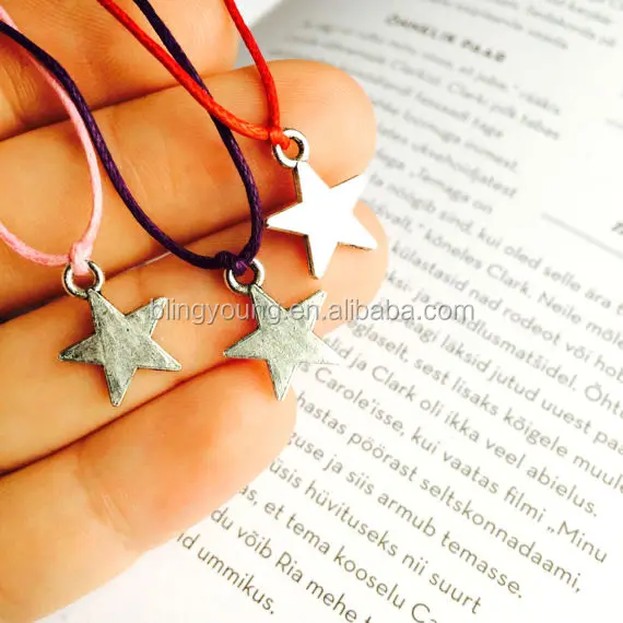 jewelry gift card friendship make a wish silver star bracelet
