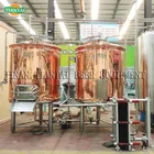 500L nano copper restaurant beer production machine