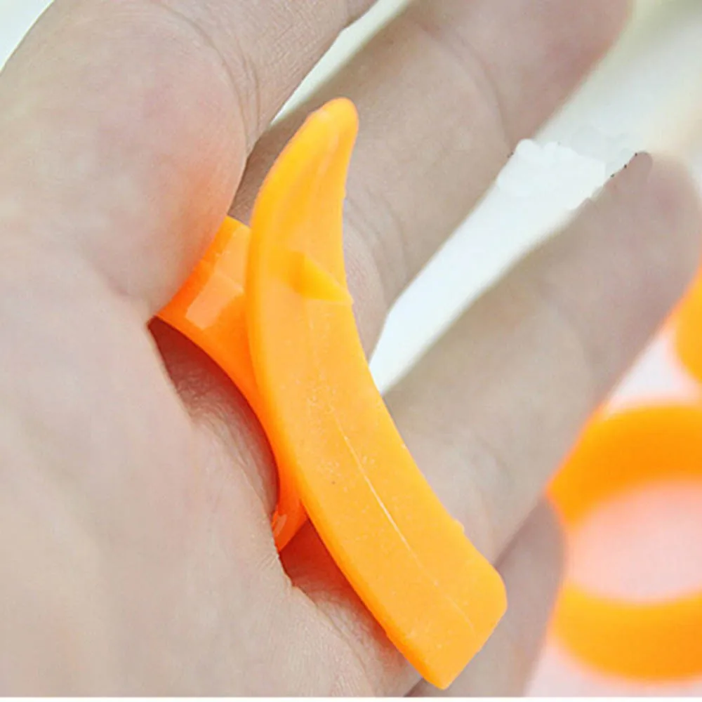 3PCS/LOT Plastic Orange Stripper Peelers Machine Zesters Device Cleverly Opener Fruit & Vegetable Creative Device Tools KC1037