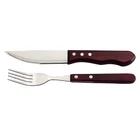 Home Kitchen Hotel Restaurant Tableware Cutlery Set Steak Knife and Fork