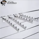 Supermarket Metal Slatwall Hook Glass Fitting Glass Bracket Shelf