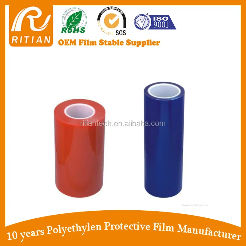 Self Adhesive Plastic Film Heat Resistant Film On Product Processing