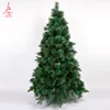 Newest custom made christmas pe pine needle mixed leaves berry artificial tree