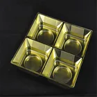 Food grade custom disposable clear plastic cake box