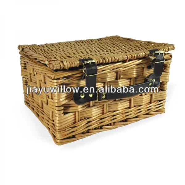 eco-friendly wicker gift basket with lids for sale