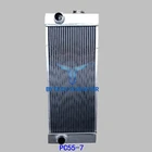 water cooler PC55-7 Construction machinery part excavator radiator