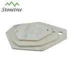 Eco-friendly stone bread cutting cheese board