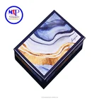 Luxury design flamingo printing small paper box gift