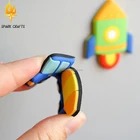 Promotional 3D Pvc Silicone Flexible rubber Fridge Magnet