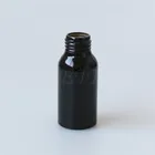black glossy with oem logo 100ml aluminum mouthwash bottle