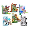 jollybaby jungly animal tails soft cloth book toy for Children first learning book