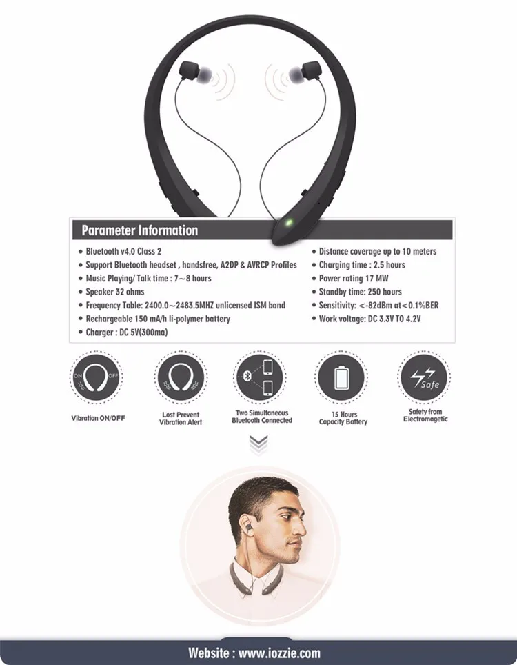Soft neckband style sport running bluetooth cute earphones for girls - ANKUX.COM