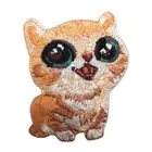 Custom Cute Animals Logo Appliques Laser Cut Patches Small Mini Embroidery Patches for Clothes