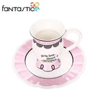 Fine Bone China Ceramic Coffee Tea Cup Sets with Saucer Set