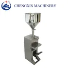Vertical pedal liquid cream filling machine,semi-automatic filling machine,honey ointment filling machine
