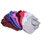 Wholesale Blank Pain Dog Cat Fleece Hoodie Soft Dog Shirt Custom Pet Hoodie