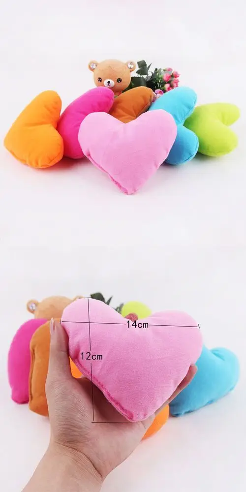 Spot wholesale leather Amoy pet nest matching love pillow when gifts hot selling 14*12CM