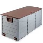 Huge capacity garden storage compartment Outdoor storage box Garden storage bin