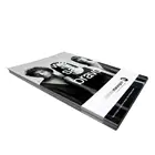 Cheap price softcover wholesale full color postcard book printing