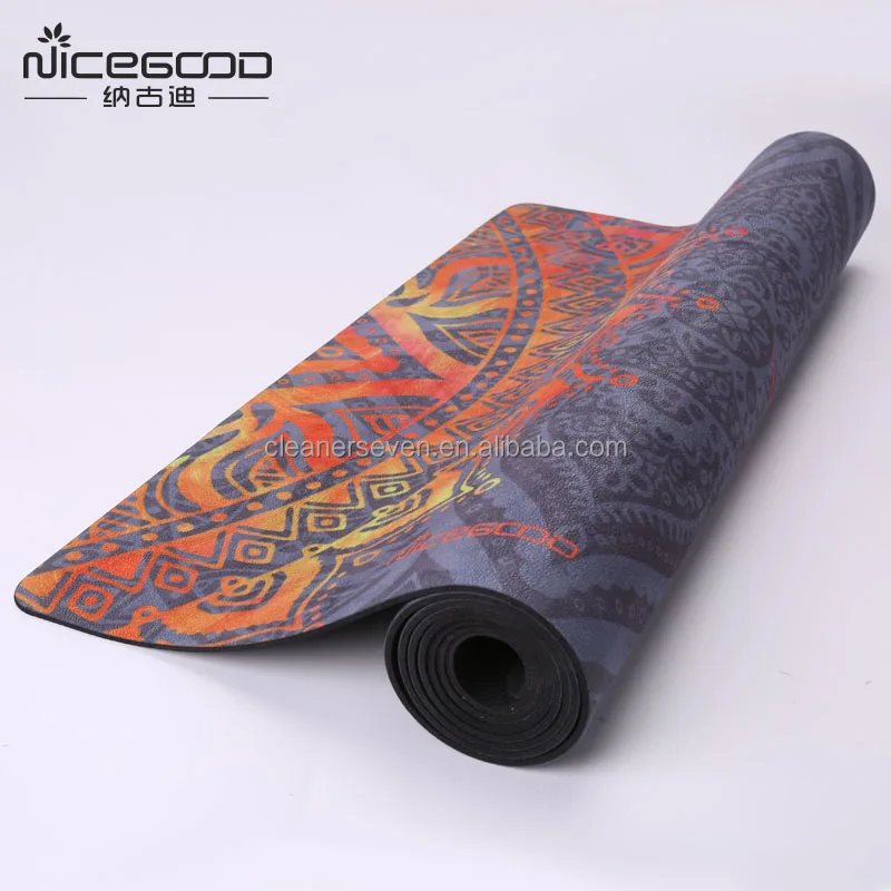 Good Quality Rubber Backing Velvet Surface Vegan Yoga Mat Buy