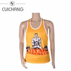 Quick drying Fashion custom printing Wholesale men Gym Singlets