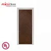 ASICO UL Listed Commercial Apartment Fire Rated Fire Proof Solid Wood Flush Interior Door With Certificate