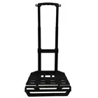 Customized color trolley shopping cart with four wheels