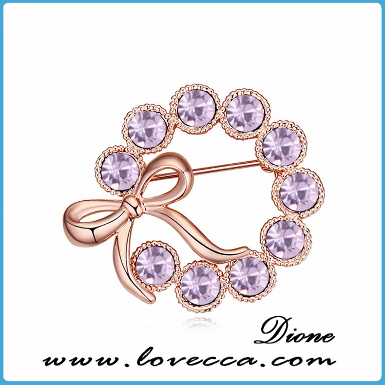 Elegant fancy brooch design,flower buckles for wedding chair sash